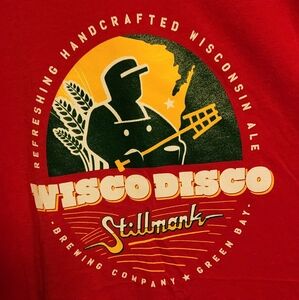 Wisco Disco Red Graphic T-Shirt